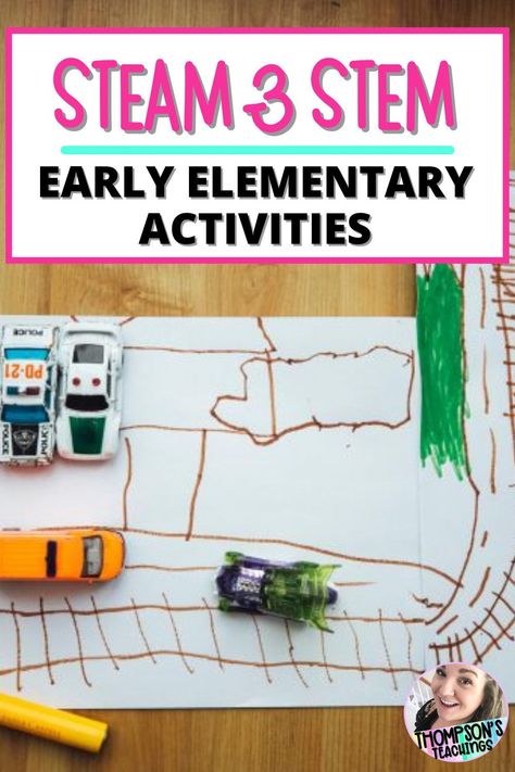 Are you looking for more ways to include STEM and STEAM activities into your early elementary classroom? This blog post talks all about the difference between STEM vs STEAM and 5 of my favorite STEAM and STEM activities. STEM education focuses more on scientific concepts for children, while STEAM education introduces more of a creative process when looking at problem based learning methods. Learn how to include both with these hands-on learning activities in the classroom. Steam Club Ideas, Stem Back To School Activities, Early Elementary Stem Activities, National Stem Day Activities, Quick Stem Activities Elementary, Stem For Elementary Students, Steam Preschool Activities, Stem For Kindergarten, Kindergarten Stem Activities