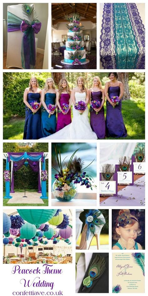 Peacock Theme Wedding, Peacock Themed Wedding, Purple And Green Wedding, Peacock Party, Peacock Wedding Theme, Peacock Theme, Peacock Wedding, Peacock Color, Teal Wedding