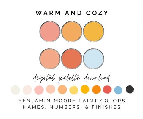 Never stress about color again! Our artist-curated color palettes offer all of the details you need to know to create a fun and inviting playroom that is also cohesive and beautiful! Each palette offers Benjamin Moore Paint color names, numbers, and our suggested finishes for painting a variety of surfaces in your play Sunroom Colors, Paint Color Names, Playroom Paint Colors, Playroom Paint, Paint Colors Benjamin Moore, Benjamin Moore Paint, Printable Coloring Book, Benjamin Moore, Kid Spaces