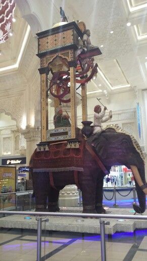 Ibn Battuta Shopping Mall - Indian court History Of Robots, Elephant Clock, Places In Dubai, Abbasid Caliphate, Ac Syndicate, Book Of Knowledge, Islam And Science, Ibn Battuta, Eco Friendly Cars