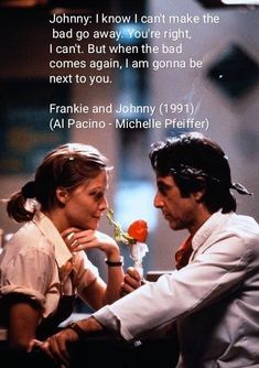 Frankie and Johnny www.mccormick-weddings.com Virginia Beach Al Pacino Michelle Pfeiffer, Don Vito Corleone, Donnie Brasco, Frankie And Johnny, Romantic Films, Tony Montana, Michelle Pfeiffer, Al Pacino, Great Films