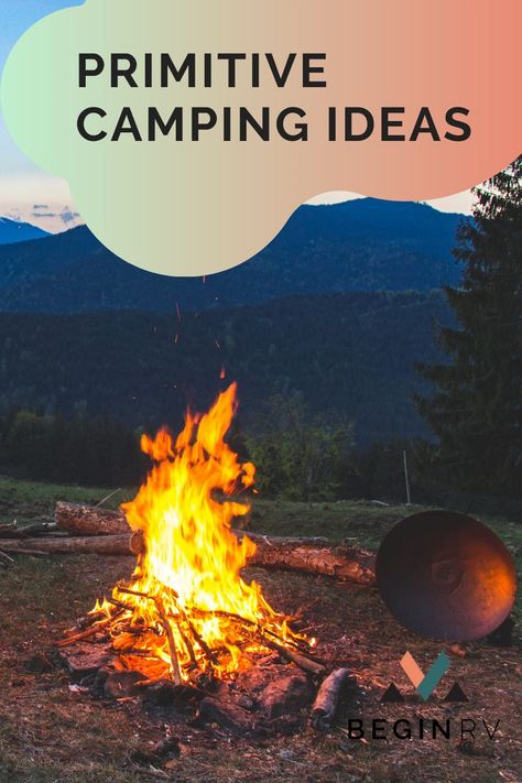 Check out these primitive camping ideas before you head out on your next trip. Learn how to stay safe, how to pick a campsite, and so much more! Get back in nature with this guide full of ideas for your next primitive camping trip. Primitive Camping, Fire Safety Tips, Dry Camping, Backcountry Camping, Buying An Rv, Environmental Conservation, Camping Area, Water Purification, Camping Ideas