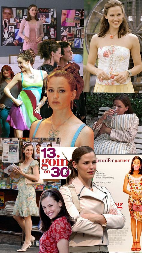 13 going on 30, Jenna rink 🍭 13 Going On 30 House, Jenna 13 Going On 30 Outfits, 13 Going On 30 Outfits Style, Jenna Rink Halloween Costume, 13 Going On 30 Hairstyles, Jenna Rink Outfits, Rom Com Costumes, 13 Going On 30 Hair, 90s Romcom Outfits