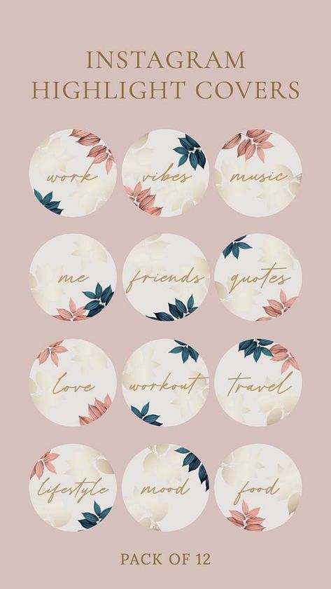 Aesthetic botanical Instagram story highlight cover template | free image by rawpixel.com Highlight Cover Aesthetic, Story Highlight Cover, Beach Wallpaper Iphone, Cartoon Heart, Wallpaper Iphone Summer, Instagram Story Highlight, Highlight Cover, Crazy Makeup, Awesome Designs