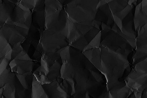 Crumpled black paper textured background | premium image by rawpixel.com / marinemynt Black Paper Texture, Black Paper Background, Free Illustration Images, Crumpled Paper, Black Texture, Image Paper, Paper Black, Paper Background Texture, Wax Paper