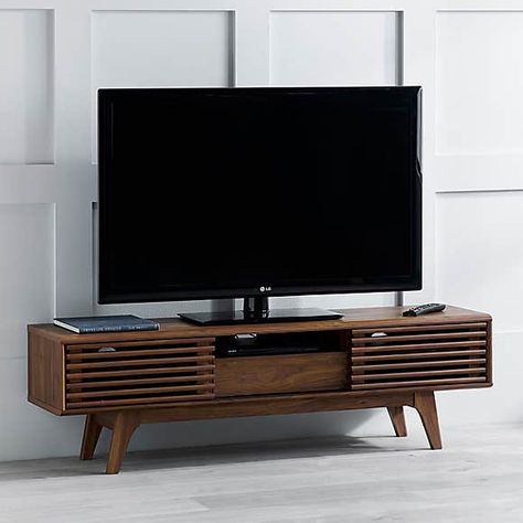 Unique Tv Stands, Wide Tv Stand, Wooden Tv Unit, Large Tv Stands, Wooden Tv, Solid Wood Tv Stand, Large Tv, Tv Stand Wood, Scandi Style