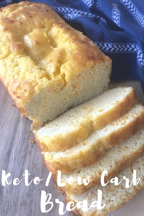 Keto Bread Recipe, Pane Dolce, Desserts Keto, Lowest Carb Bread Recipe, Low Carb Diets, Keto Food, Low Carb Bread, Keto Bread, Low Carb Keto Recipes