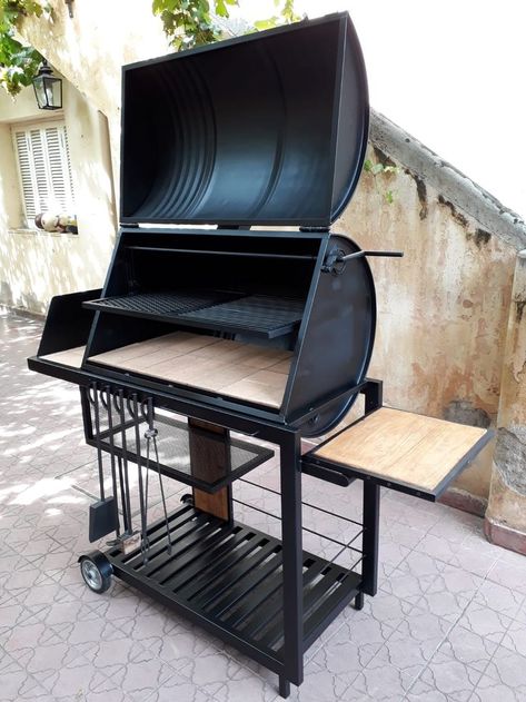 Barbeque Design, Barbeque Grill Design, Custom Bbq Pits, Barbecue Design, Outdoor Kitchen Decor, Bbq Grill Design, Diy Patio Decor, Outdoor Kitchen Plans, Outdoor Bbq Kitchen