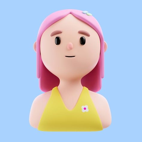 3d illustration of person with pink hair | Free Psd #Freepik #freepsd #3d-avatar #female-avatar #3d-female #3d-woman 3d Avatar Design, Pink Avatar, Avatar Female, Female Avatar, Avatar 3d, 3d Characters, 3d Avatar, Free Hair, 3d Illustration