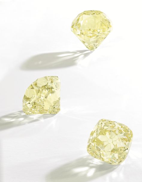 An Impressive Fancy Yellow Diamond, 40.62 carats. Sotheby's NY Magnificent Jewels, Dec.11, 2013. Yellow Diamond Aesthetic, Material Exploration, Magnificent Jewels, Beautiful Gemstones, Yellow Diamonds, Fancy Yellow Diamond, Gem Diamonds, International Jewelry, Diamonds And Gold