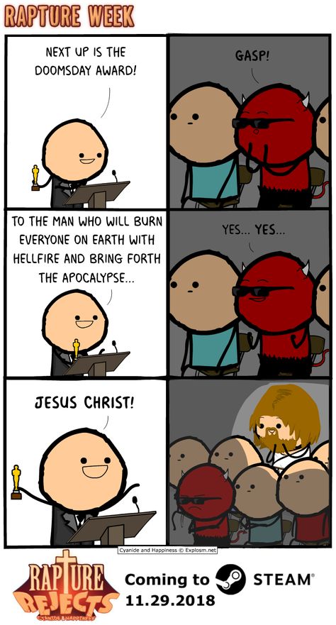 Comic for 2018.11.28 Cyanide And Happiness Comics, Cyanide Happiness, Cyanide And Happiness, Real Funny, Funny Texts Jokes, Steven Universe Gem, Christian Stuff, Web Comics, Text Jokes