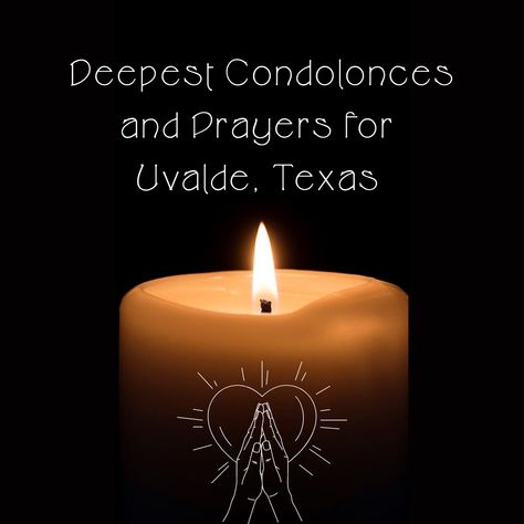 Our deepest condolences and prayers go out to the community of Uvalde, Texas during this heartbreaking time. #uvaldetexas #robbelementaryschool #restinpeace #thoughtsandprayers #praying #prayers #enoughisenough Our Deepest Condolences, Joy Of Living, Rest In Peace, The Community, Enough Is Enough, Go Out, Texas, Real Estate