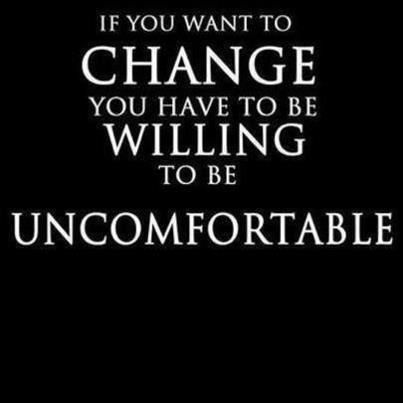 Discomfort brings engagement and change. Discomfort means you're doing something that others are unlikely to do, because they're too busy hiding out in the comfortable zone. When your uncomfortable actions lead to success, your biggest critics will become your biggest fans. Wellness Mindset, All Quotes, Health Quotes, A Quote, Way Of Life, The Words, Great Quotes, True Quotes, Inspirational Words