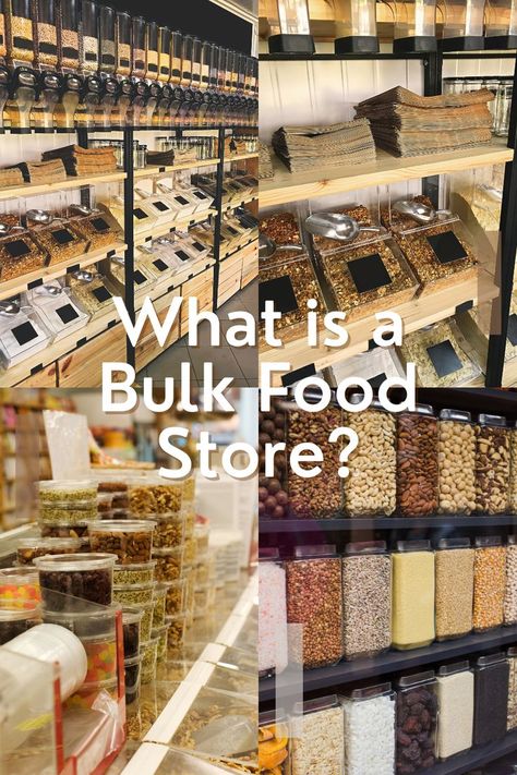 here are many ways to shop sustainably, or for grocery stores to be more eco-friendly, but there’s one method that’s been gaining steam over the past few years: bulk shopping. But what is it? What are the benefits to bulk shopping and how do they work? All that and more will be explained below! Zero Waste Grocery Store, Bulk Store, Bulk Shopping, Zero Waste Store, Grocery Store Design, Eco Store, Bin Store, Bulk Food, Shop Storage