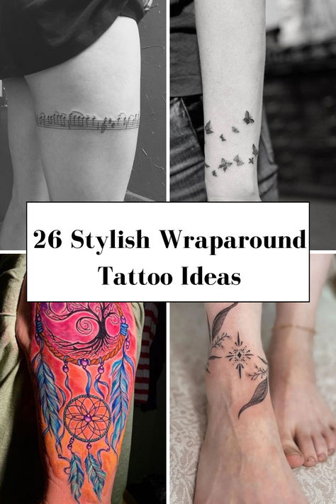 26 Stylish Wraparound Tattoo Ideas
#wraparoundtattoo #ankletattoo #wristtattoo #angeltattoo #handtattoo #floraltattoo #slothtattoo #sleevetattoo #tattooart #tattoodesigns Tattoo Arm Wrap Around, Fine Line Wrap Around Tattoo, Upper Thigh Wrap Around Tattoo, Wrap Around Tattoos For Women, Wrap Around Calf Tattoos For Women, Ankle Sleeve Tattoo, Thigh Wrap Tattoo, Leg Wrap Around Tattoo, Wrap Around Thigh Tattoo