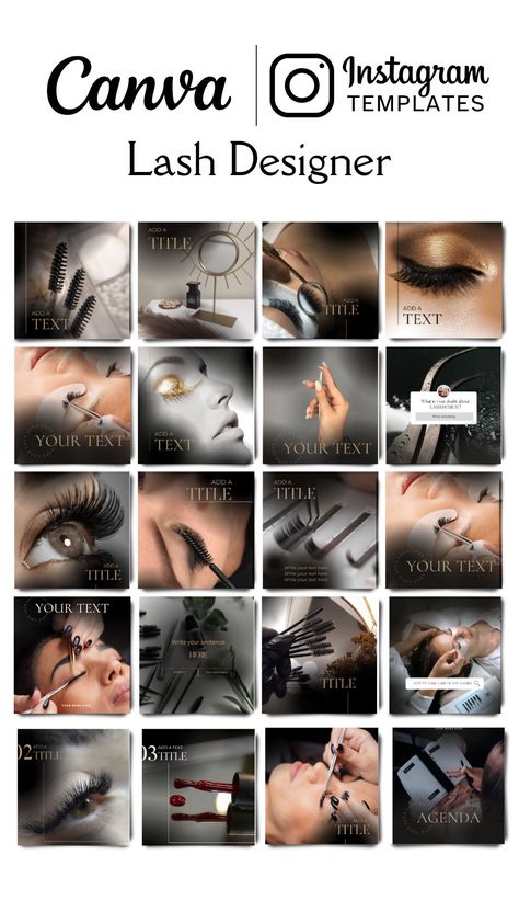 Elevate your Instagram presence with exclusive Canva templates, designed for aesthetic lash designers. Boost your engagement and grow your following with beautiful, branded #Lash_Portfolio #Lash_Artist_Aesthetic #Enchanting_Eyes #Aesthetic_Canva_Templates Lash Portfolio, Lash Artist Aesthetic, Lash Inspiration, Lash Therapy, Enchanting Eyes, Aesthetic Canva Templates, Lash Course, Lash Design, Eyes Aesthetic