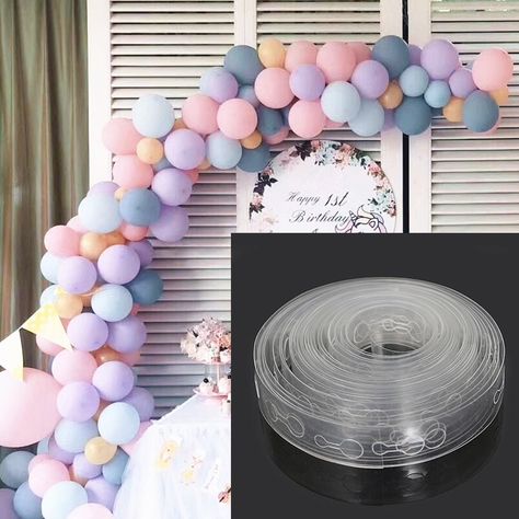 Cheap Ballons & Accessories, Buy Directly from China Suppliers:DIY Latex Balloons Modeling Tool Plastic Balloon Chain 5M Balloon Tie Knob Tool Birthday Party Wedding Decoration Supplies Enjoy ✓Free Shipping Worldwide! ✓Limited Time Sale ✓Easy Return. Tools Birthday Party, Diy Ballon, Round Birthday Cakes, Balloon Centerpiece, Plastic Balloons, Boy Birthday Decorations, Baptism Decorations, Balloon Chain, Staff Appreciation