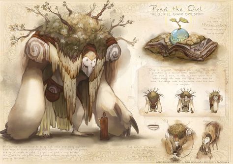 ArtStation - A Gentle Giant Spirit, Dina Norlund Dina Norlund, Character Design Cartoon, Pictures Of Animals, Animals And Plants, Fantasy Beasts, Entertainment Design, Monster Concept Art, Creature Drawings, Fantasy Creatures Art