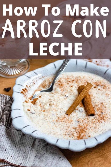 Mexican Rice Pudding, Milk Pudding Recipe, Peruvian Desserts, Bbq Pitmasters, Rice Pudding Recipes, Most Popular Desserts, Peruvian Cuisine, American Recipes, Popular Desserts