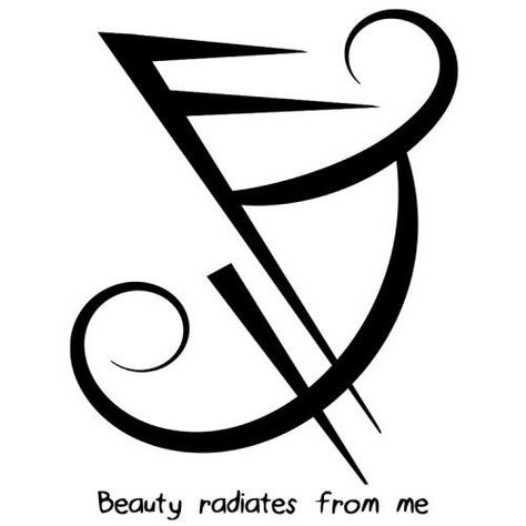 Beauty Sigil Sigil Athenaeum, Beauty Sign, Protection Sigils, Magick Symbols, Sigil Tattoo, Wiccan Symbols, Sigil Magic, Magic Symbols, Symbols And Meanings