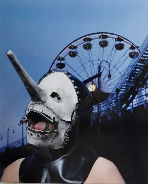 Chris❤️ sígueme como knot weasley Chris Fehn, K R, M F, Slipknot, A Mask, Mask, Black