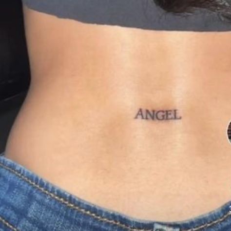 Back Tats, Princess Tattoo, Taurus Tattoos, Petite Tattoos, Arrow Tattoo, Different Tattoos, Discreet Tattoos, Angel Tattoo, Minimal Tattoo