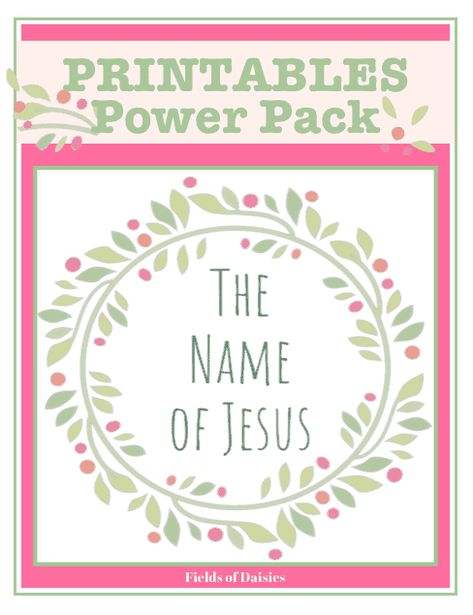 The Name of Jesus Christmas Devotional | Fields of Daisies Jesus Printable, Christmas Devotional, Ancient World History, Christmas Units, Names Of Christ, History Curriculum, Scripture Memory, Holiday Songs, Names Of Jesus Christ