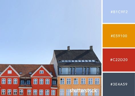 10 Free Cozy Hygge Color Palettes | Shutterstock Hygge Color Palette, Hygge Colors, Scandinavian Color Palette, Cozy Colors Palette, Cozy Scandinavian, Sweden House, Winter Designs, Cozy Hygge, Colorful Houses