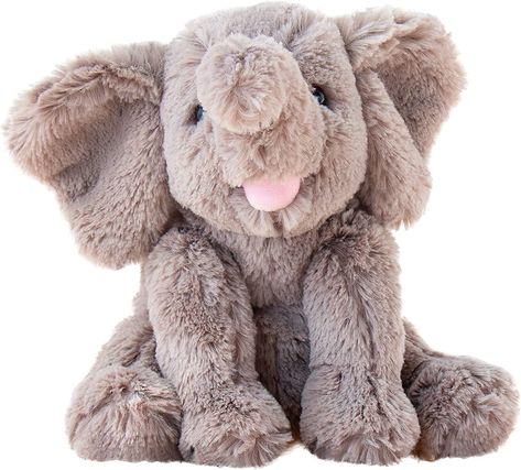 Hopearl Adorable Plush Calf Elephant Toy Floppy Elephish Ultra Soft Stuffed Animal for Boys Girls Kids Toddlers, Gray, 9'' Stuffed Elephant, Elephant Plush Toy, Elephant Stuffed Animal, Physical Activities For Kids, Elephant Birthday, Learning Toys For Toddlers, Elephant Toy, Soft Stuffed Animals, Elephant Plush