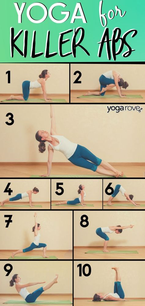 Get amazing abs with these yoga poses focused on strengthening the core. Here are the top 10 core strengthening exercises for killer abs Core Exercises For Beginners, Yoga Abs, At Home Yoga, Cardio Yoga, Yoga Ashtanga, Ashtanga Vinyasa Yoga, Beginner Workouts, Killer Abs, Yoga Beginners