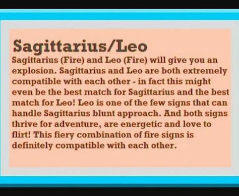 Couldn't agree more, the last man I loved was a Sagg and we had the best bond. I still miss him till this day. Saggitarius And Leo, Sagittarius Leo, Leo Compatibility, Sagittarius Compatibility, Zodiac Compatibility Chart, Birthday Couple, Leo Quotes, Leo Zodiac Facts, Horoscope Sagittarius