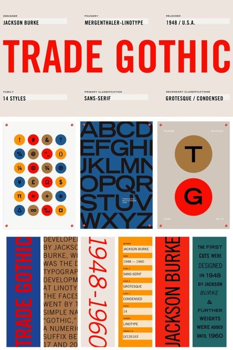 Trade Gothic Font, Popular Free Fonts, International Typographic Style, Popular Sans Serif Fonts, Trending Fonts, Family Structure, Minimalist Font, Gothic Font, Illustration Typography