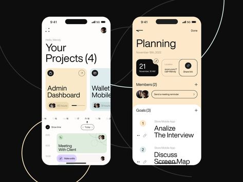 Application Ui Design, Task Management App, App Design Layout, App Inspiration, Ui Ux 디자인, Mobile App Design Inspiration, App Interface Design, Mobile Interface, Ui Ux Designer