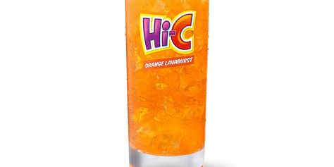 McDonald's Is Finally Bringing Back Orange HI-C Soda After a 4-Year Hiatus | PEOPLE.com Hi C, Orange Drink, Chicken Mcnuggets, Shamrock Shake, Orange Drinks, Orange Soda, Fast Food Chains, New Menu, White Meat