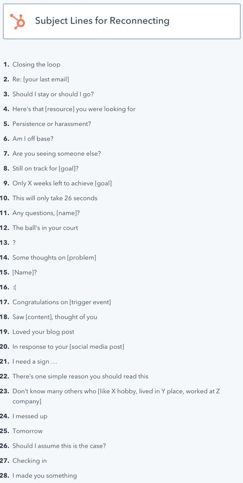28 Creative Email Subject Lines That Restart Stalled Sales Conversations Catchy Email Subject Lines For Sales, Subject Lines For Emails, Funny Email Sign Offs, Email Subject Line Ideas, Email Sign Offs, Lines For Boyfriend, Spa Ceylon, Successful Tips, Sales Email