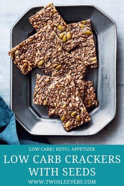 Seeds Crackers, Keto Cracker, Low Carb Crackers Recipes, Keto Crackers Recipe, Keto Savory, Keto Crackers, Savoury Treats, Cracker Recipe, Healthy Crackers