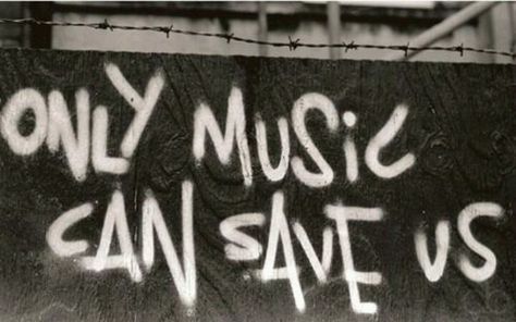 Only Music Can Save Us, Muzică Rock, Only Music, Graffiti Quotes, I'm With The Band, Insta Stories, Grunge Photography, White Aesthetic, Grunge Aesthetic