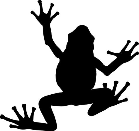 Free Image on Pixabay - Frog, Amphibian, Animal, Silhouette Gemini Svg, Animal Stencil, Stencil Ideas, Silhouette Images, Animal Silhouette, Silhouette Free, Wow Art, Cute Frogs, Silhouette Art