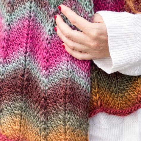 Chevron Scarf Knit Pattern, Free Knit Scarf Patterns Easy, Knitting Patterns Free Scarf Cowls, Chevron Scarf Pattern, Crochet Shawl Patterns, Zig Zag Scarf, Easy Scarf Knitting Patterns, Chevron Scarves, Knitting Patterns Free Scarf