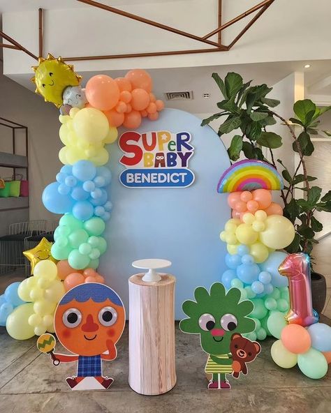 Sims Luv Creations (@simsluvcreations) • Instagram photos and videos Noodle And Pals Birthday Party, Super Simple Songs Birthday Party, Noodle And Pals, Simple Songs, Super Simple Songs, Party Setup, Kuching, Balloon Backdrop, Birthday Party Decor