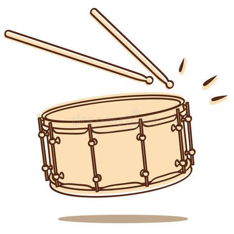 Drum vector. Illustration of a drum isolated on white background   vector eps fi #Sponsored , #AD, #Sponsored, #Illustration, #Drum, #eps, #drum Drum Tatoos, Snare Drum Drawing, Snare Drum Tattoo, Drum Set Drawing, Drums Illustration, Drums Drawing, Drum Illustration, Marriage Drawing, Drum Logo