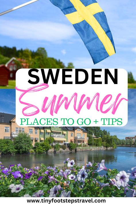 A complete guide for places to visit in Sweden in summer. Here you'll find top destinations, things to do, tips, and more. Sweden In Summer, Gothenburg Archipelago, Sweden Places To Visit, Summer Places, Sweden Summer, Visit Sweden, Go Hiking, Best Places To Visit, Unesco World Heritage Site