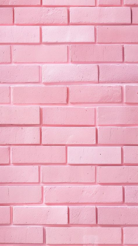 Solid Pink Iphone Wallpaper, Colourful Brick Wall, Pink Brick Wall Background, Pink Wood Wallpaper, Pink Tile Background, Brick Aesthetic Wallpaper, Pink Phone Backgrounds Aesthetic, Pink Brick Background, Pink Tile Wallpaper