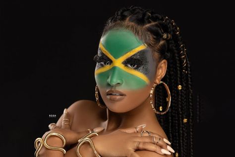 Dancehall artiste Shenseea now has her very own filter on Instagram.  IG face filters use augmented reality (AR) technology to superimpose a digital image over the real world. Independence Day Photoshoot, Happy Independence Day Jamaica, Jamaican Independence Day, Jamaican Dancehall, Beenie Man, Dj Mixtape, Jamaican Music, Song Download, Tommy Lee