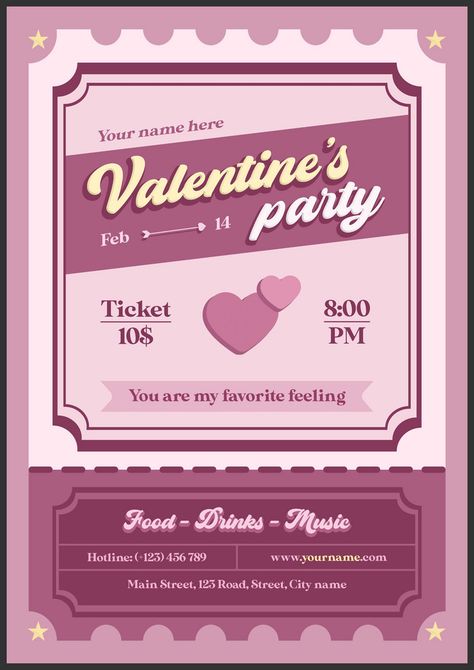 Dating Poster Design, Poster Ideas For Valentines Day, Valentines Posters Ideas, Cupid Poster Design, Pink Pubmat Ideas, Valentines Day Event Poster, Valentines Pubmat Ideas, Valentine Graphic Design Poster, Valentine Poster Ideas Graphic Design