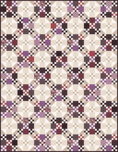 Nine Patch Quilt Patterns, Patch Quilt Patterns, 16 Patch Quilt, Stamp Quilt, Quilts Blocks, Postage Stamp Quilt, Modern Quilting Designs, 9 Patch Quilt, Spiced Cider