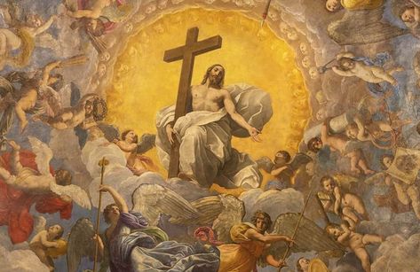 Duomo Cathedral, Ascension Of Jesus, Ravenna Italy, Christ Is Risen, Most Beautiful Wallpaper, Greatest Mysteries, Jesus Resurrection, Jesus Art, Catholic Art