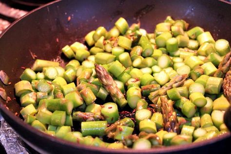 IMG_4257 Asparagus Stir Fry, Asparagus Recipes, Vegetable Stir Fry, Asparagus Recipe, Indian Cooking, Veg Recipes, Indian Style, Healthy Alternatives, Fruits And Veggies