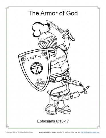 Childrens Bible Activities, Flower Relief, Free Bible Coloring Pages, Sunday School Coloring Pages, The Armor Of God, Kid Coloring Page, Bible Stories For Kids, Bible Coloring Pages, Sunday School Activities