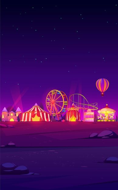 Night Carnival, Circus Background, Carnival Design, Carnival Background, Best Amusement Parks, Carnival Posters, Dark Landscape, App Background, Night Background